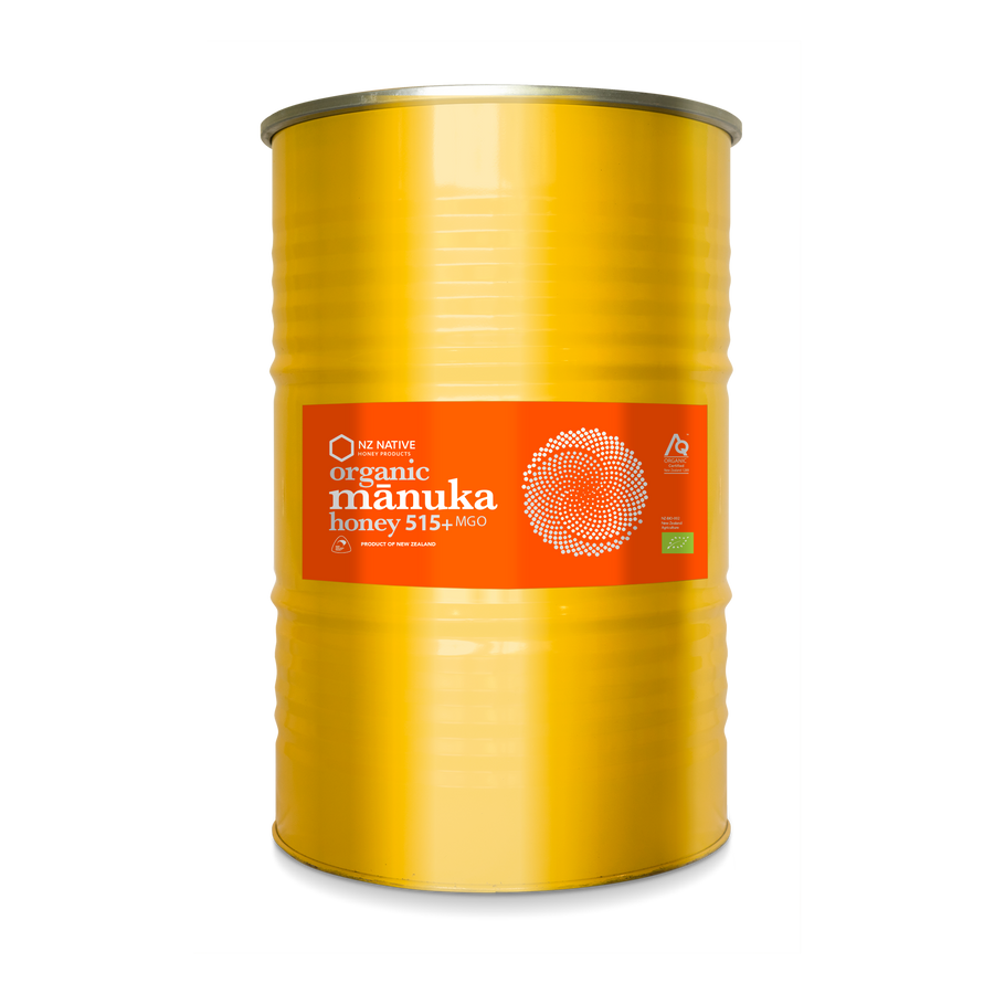 Organic Mānuka Honey MGO 515+ (Monofloral)