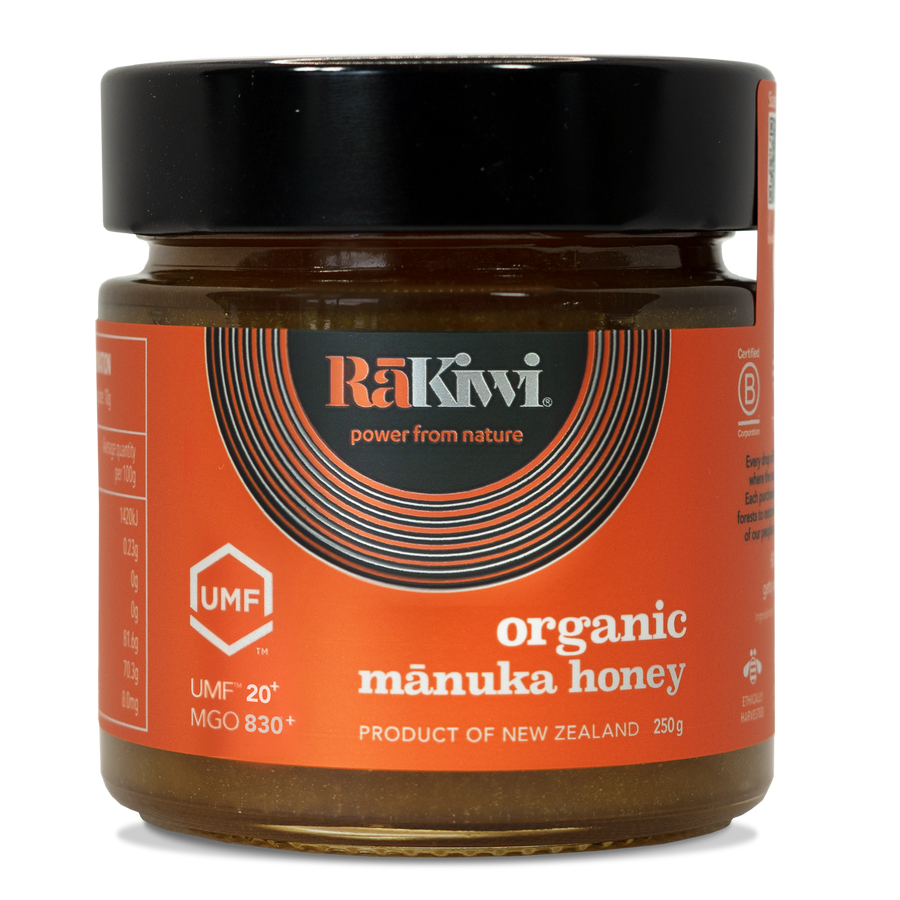 Organic Mānuka Honey UMF 20+ (MGO 830+) ENHANCE