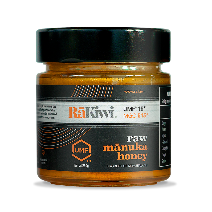 RāKiwi Mānuka Honey UMF 15+ (MGO 515+)  PROTECT